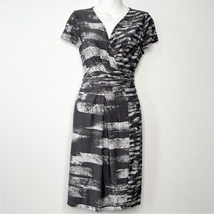 BCBMAXAZRIA Agate Combo Grey Stretchy Alba Dress